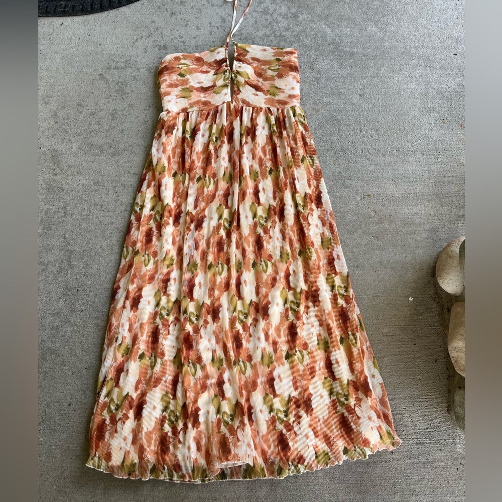 Abercrombie Floral Halter Maxi Dress - Picture 4 of 5